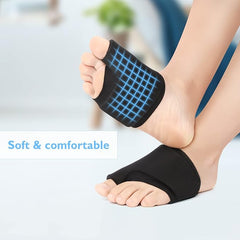 Hyggear Hot & Cold Bunion Fix, Ball of Foot Pain Relief Cold & Heat Therapy Gel Foot Ice Pack for Swelling, Plantar Fasciitis, Blisters, Bunions, Hallux Valgus, Sport Injuries, Flat feet