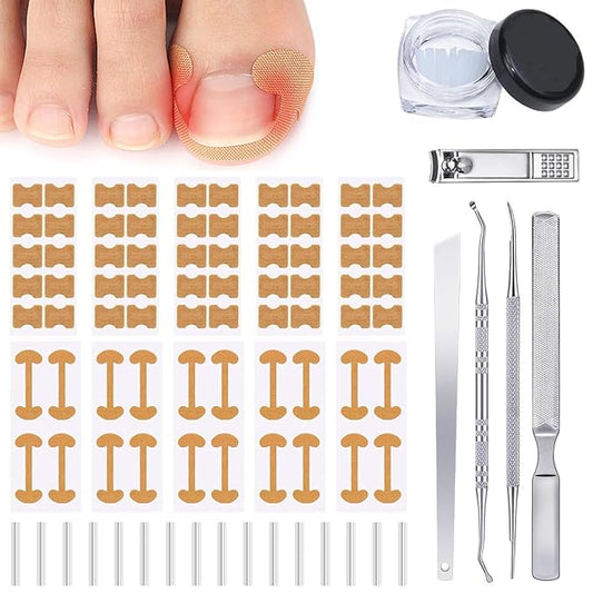 Hyggear Ingrown Toenail Set with Breathable Ingrown Toenail Patches