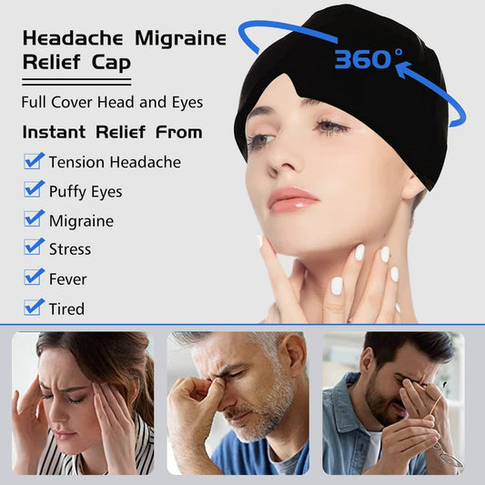 Mascarilla refrescante para migrañas Hyggear