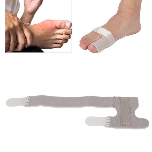 Hyggear Hallux Fix - Toe Brace Splint, Adjustable Orthopedic Corrector Big Toe Fracture Fixator Straightener Valgus Hammer Correction Protector Separator Sleeve Support Joint