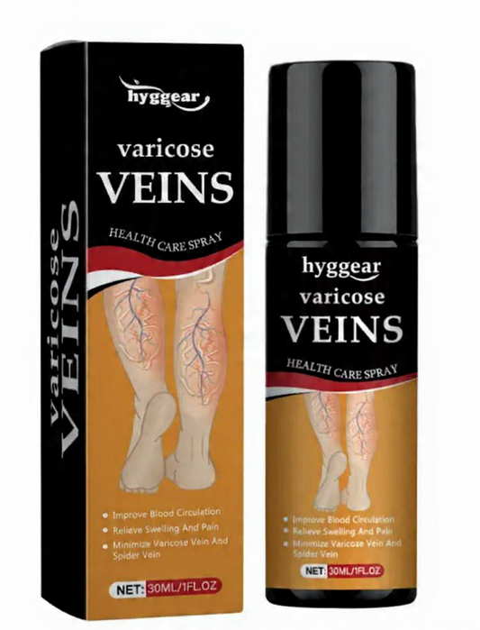 Hyggear Varicose Veins Spray - Natural Relief Treatment for Legs, Spider Varicose Vein and Strengthen Capillary Health