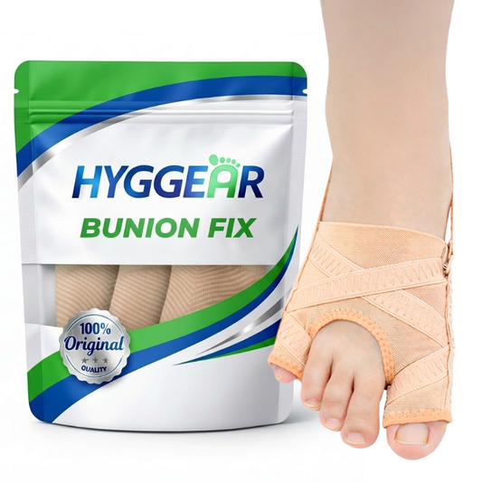 Hyggear Bunion Corrector, Breathable Big Toe Straightener for Women and Men, Bunion Fix and Relief - 8636724527635