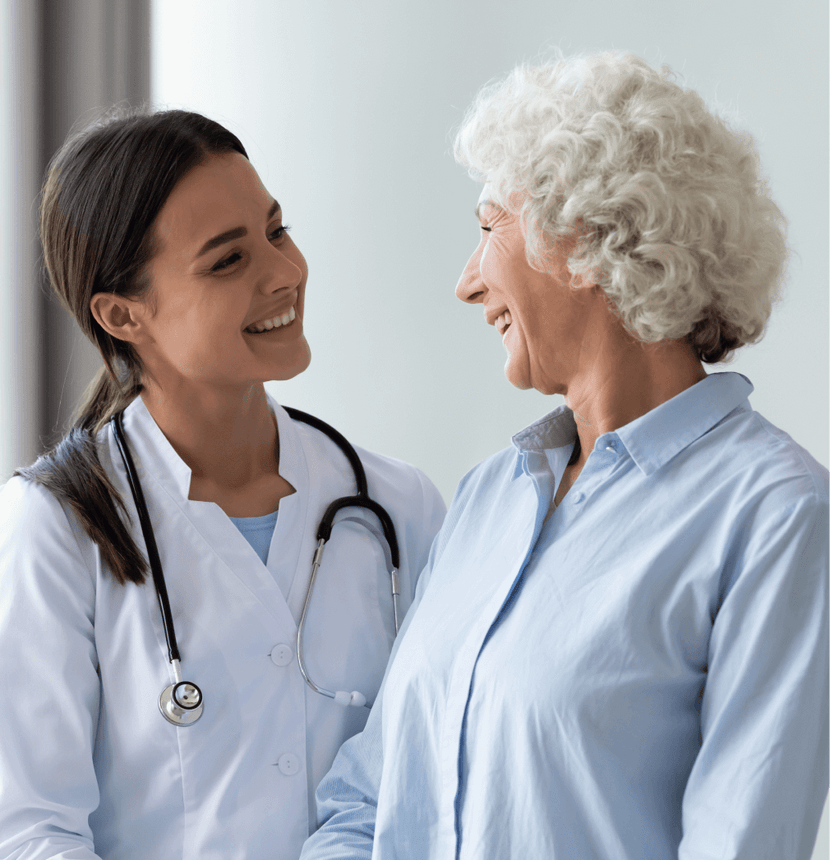 Médecin et patiente