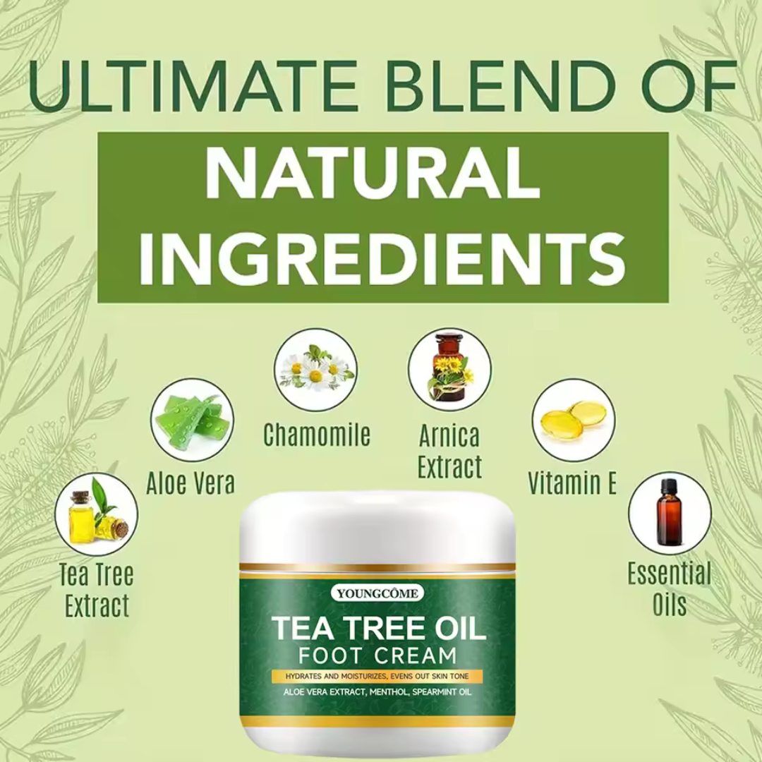 Hyggear Tea Tree Oil Foot Repair Cream (30g)