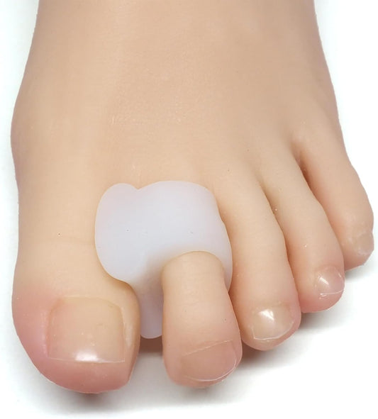 Hyggear Gel Toe Separators for Overlapping Toes, Bunions, Big Toe Alignment, Corrector and Spacer