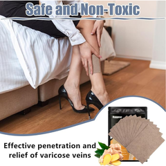 Hyggear Varicose Veins Patch - Natural Relief Treatment for Legs, Spider Varicose Vein and Strengthen Capillary Health